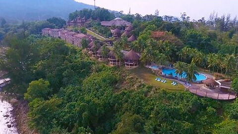 Náhled objektu Damai Beach Resort, Sarawak, Malajsie, Asie
