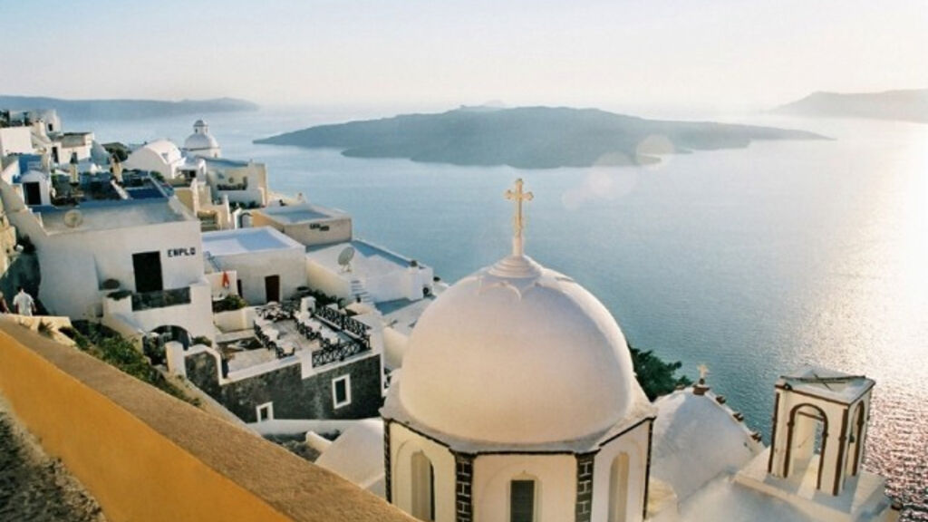 Santorini Reflexions Volcano