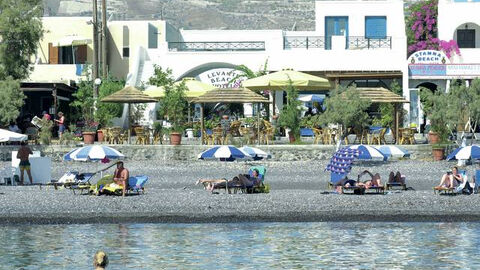 Náhled objektu Levante Beach, Kamari, ostrov Santorini, Řecko