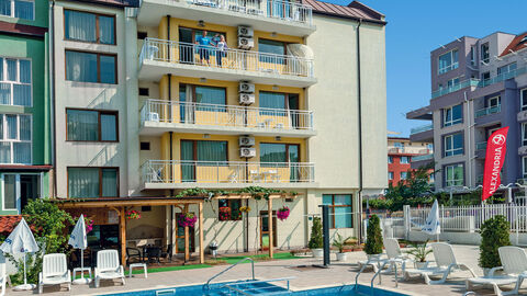 Náhled objektu Rodinný hotel Daga, Primorsko, Jižní pobřeží (Burgas a okolí), Bulharsko