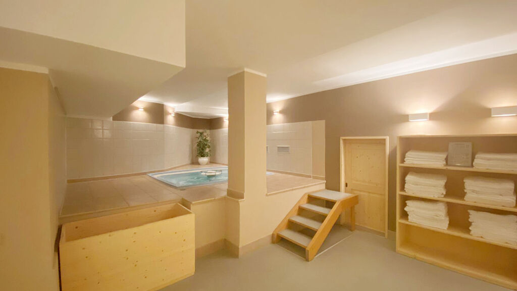 Hotel Gallo Forcello s BB a skipasem