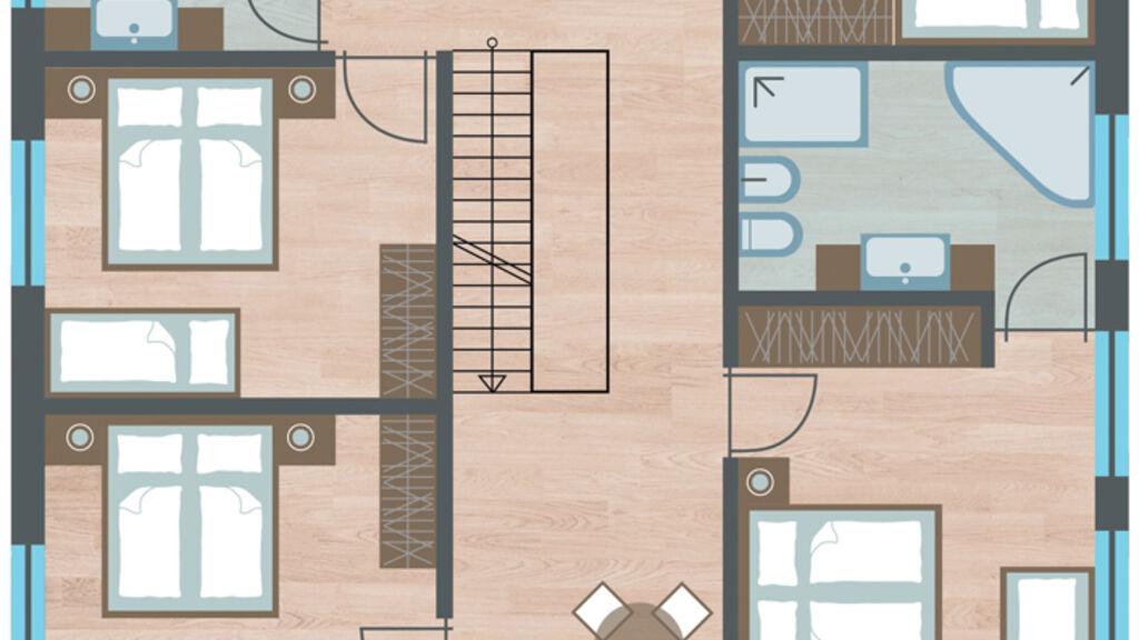 Chalet Penthouse Zirm