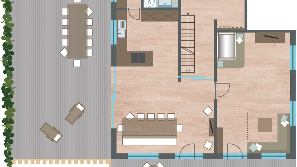 Chalet Penthouse Zirm