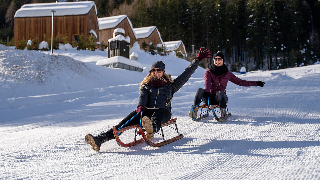 HOCHoben Chalets & Mobilhomes se skipasem