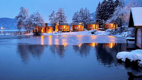 Náhled objektu Seehotel Hoffmann - chalety, Ossiach am See, Villacher Skiberge, Rakousko